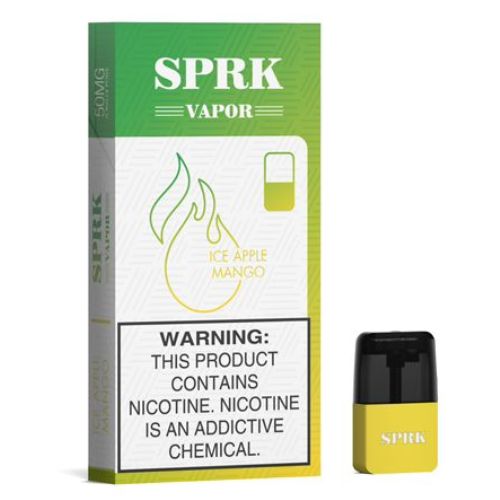 SPRK Vape V4 Iced Apple Mango Pods