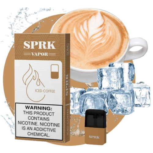 SPRK Vape V4 Iced Coffee Pods