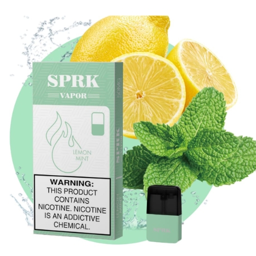 SPRK Vape V4 Lemon Mint Pods