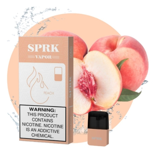 SPRK Vape V4 Peach Pods