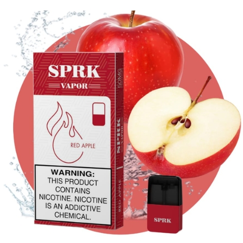 SPRK Vape V4 Red Apple Pods