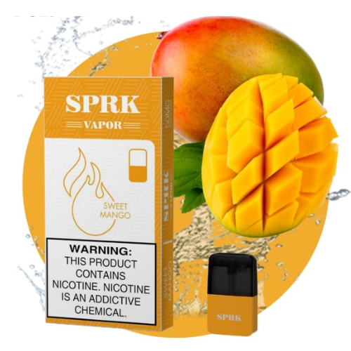 SPRK Vape V4 Sweet Mango Pods