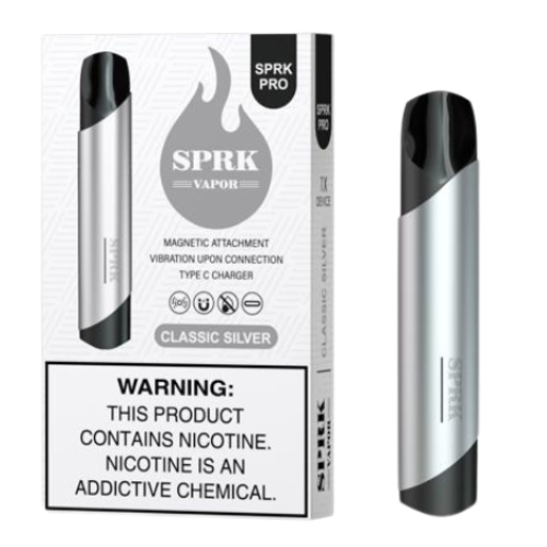 SPRK Vape V5 Pro Classic Silver Device