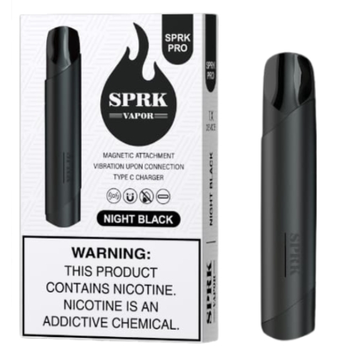 SPRK Vape V5 Pro Night Black Device