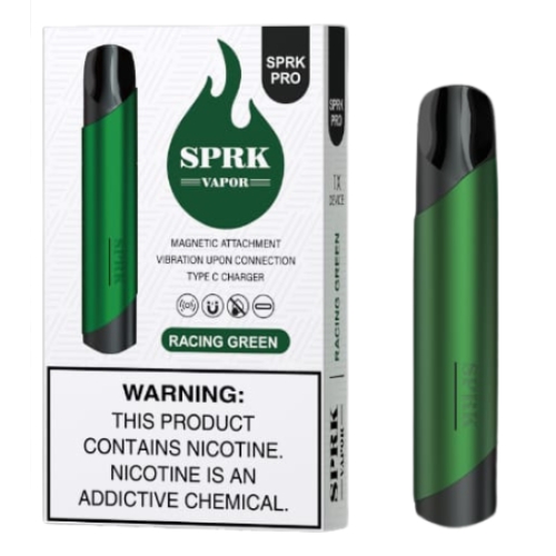 SPRK Vape V5 Pro Racing Green Device